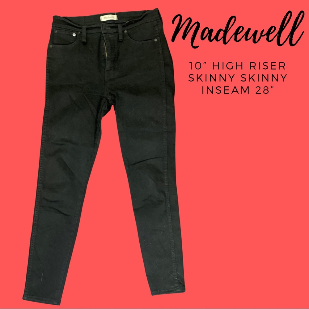 Madewell Black Skinny Jeans
